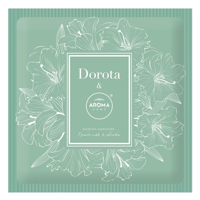 Aroma Home & Dorota Sacchetto profumato Timo e Olive 5,5 g 5.5 g