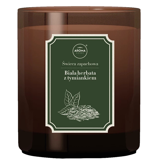 Aroma Home Giardino Aromatico Candela Tè Bianco e Timo 160 g 160 g