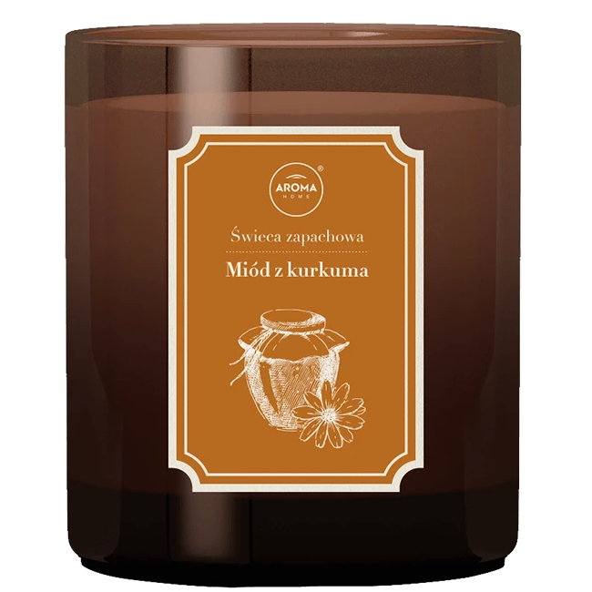 Aroma Home Giardino Aromatico Candela Miele e Curcuma 160 g 160 g