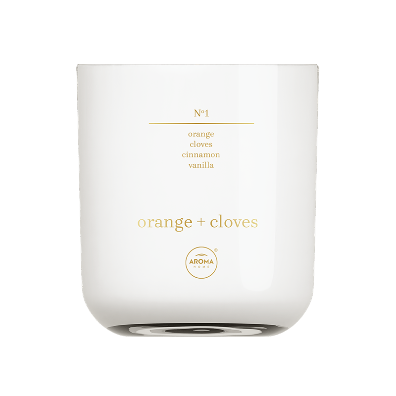 Aroma Home Candela Profumata Glossy Orange & Love 150 g