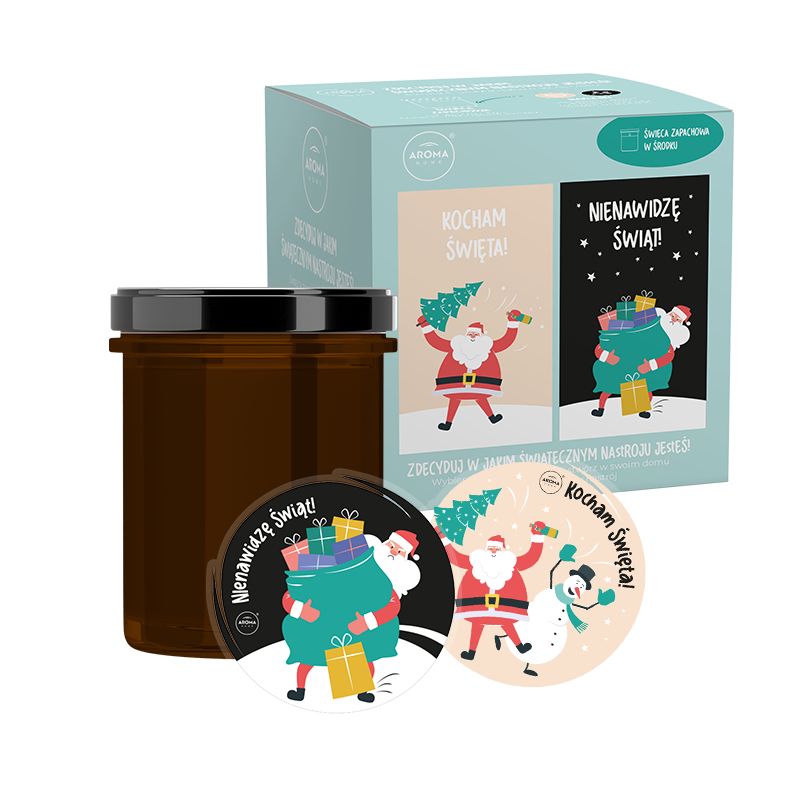 Aroma Home Candela Profumata Natale Accogliente 230 g