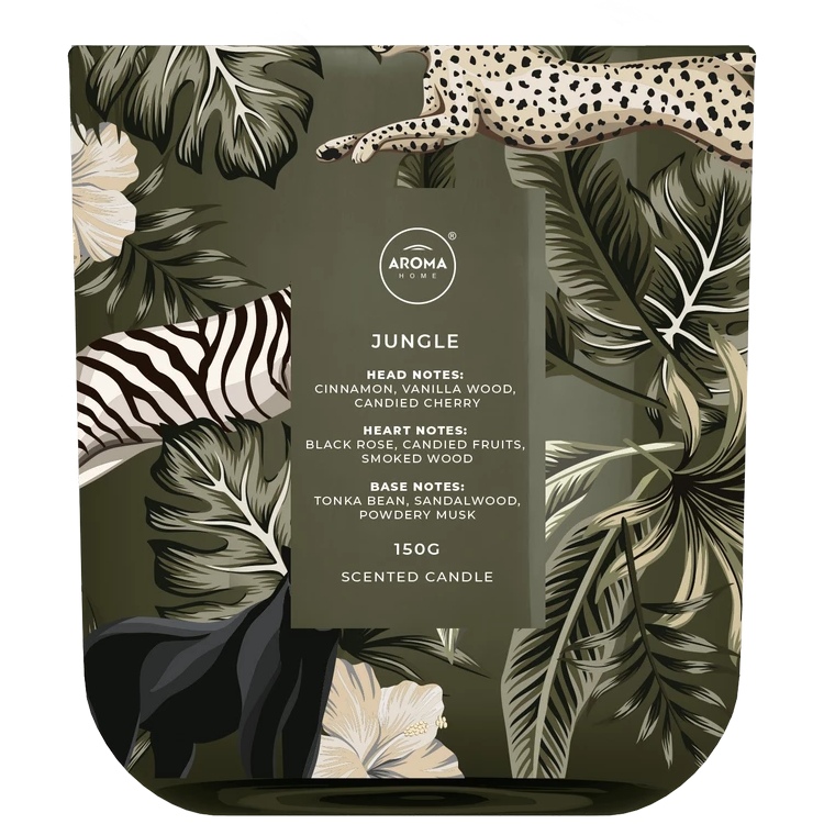 Aroma Home Wild Candela profumata Giungla 150 g 150 g