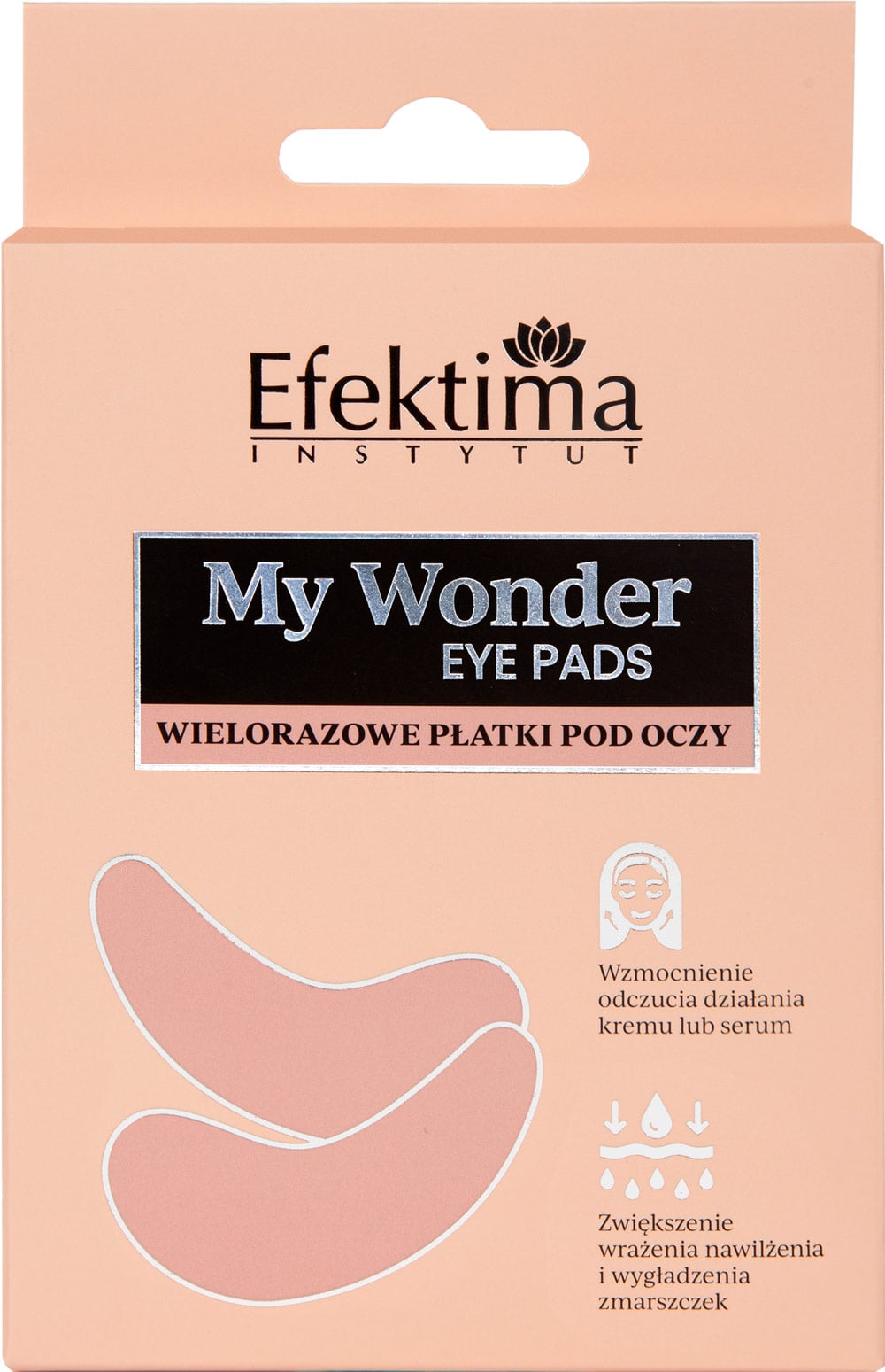 Efektima My Wonder Eye Pads Wielorazowe płatki pod oczy, 2szt