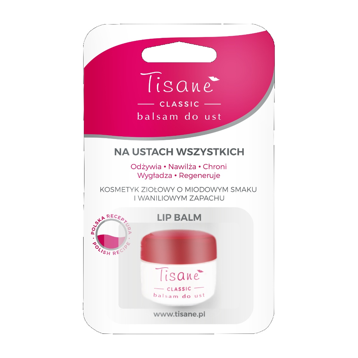 Tisane Balsam do Ust, słoik 4,7 g