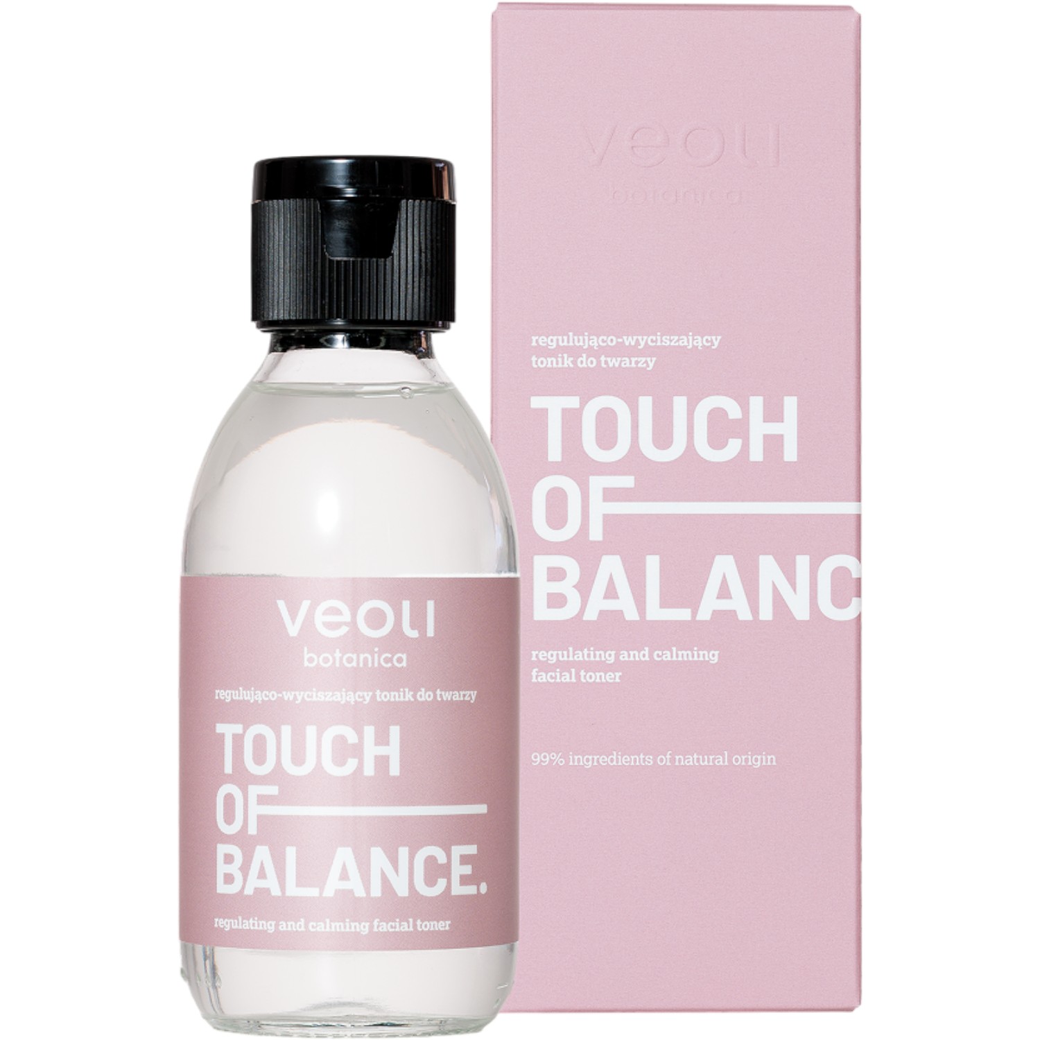 Veoli Botanica Touch Of Balance Regulująco-wyciszający tonik do twarzy