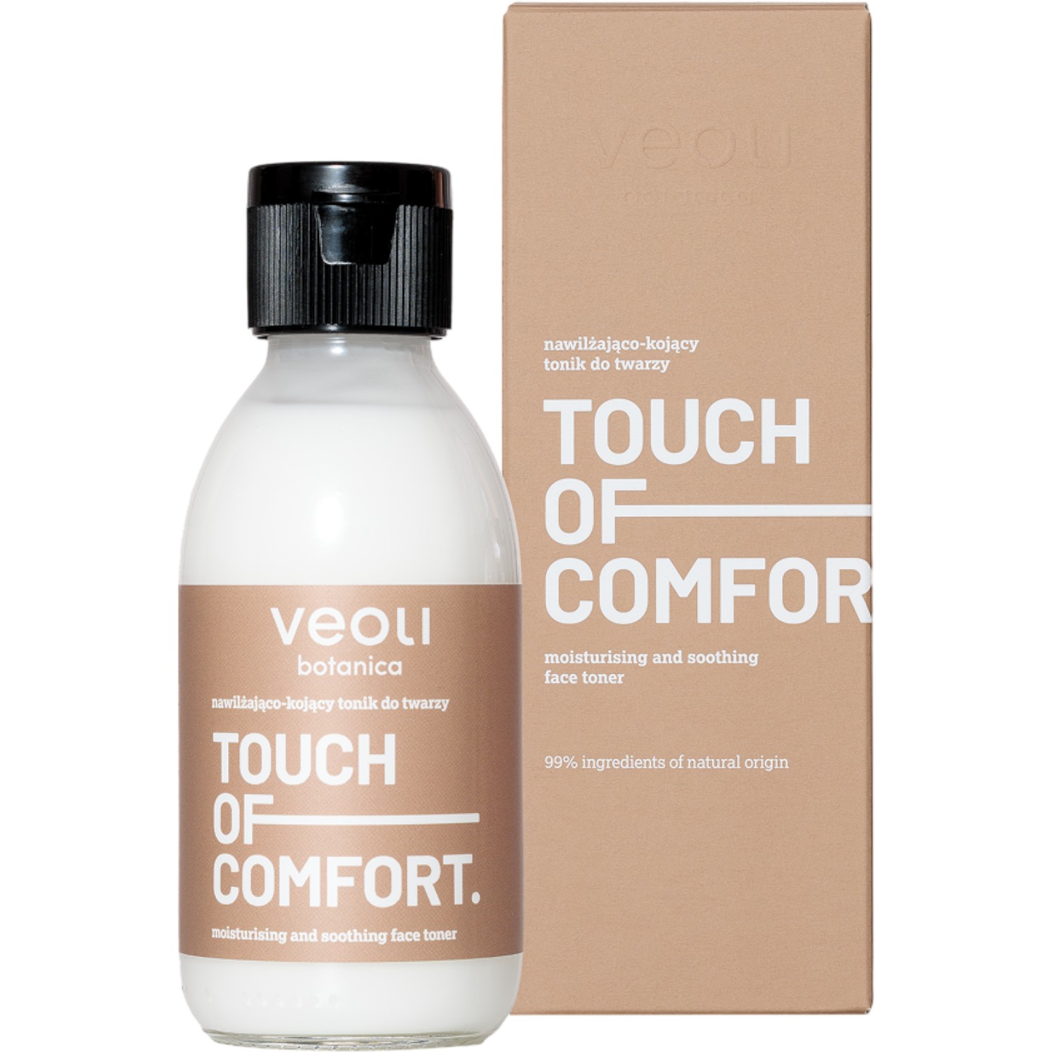 Veoli Botanica Touch Of Comfort Nawilżająco-kojący tonik do twarzy 