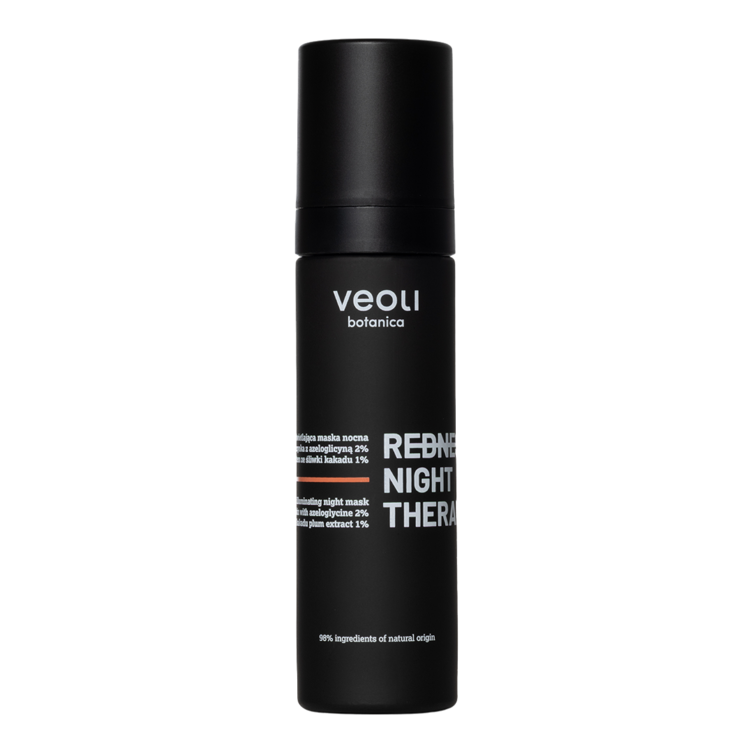 Veoli Botanica Redness Night Therapy Kojąco-rozświetlająca maska nocna na naczynka 