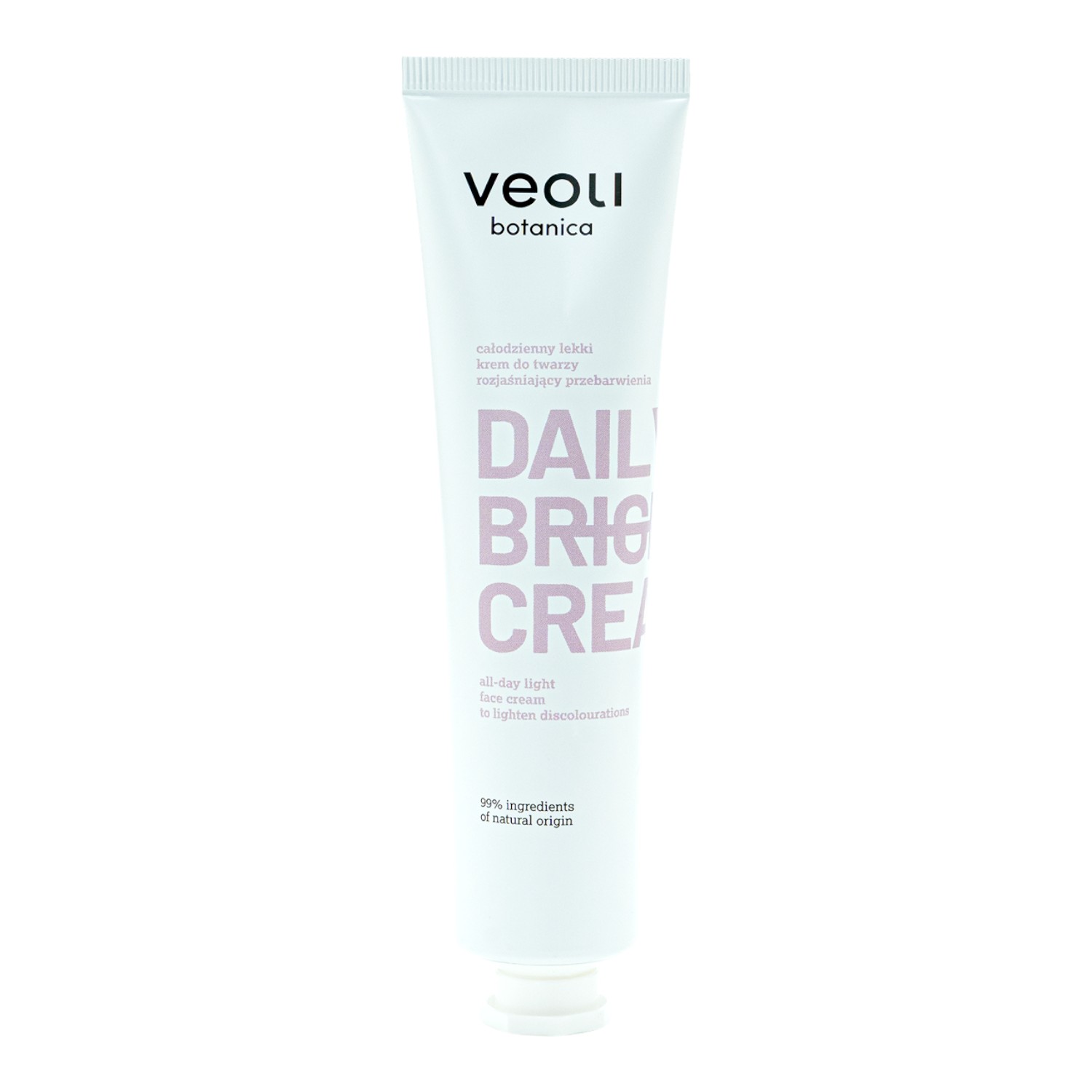 Veoli Botanica Daily Bright Cream Całodzienny lekki krem do twarzy rozjaśniający przebarwienia 