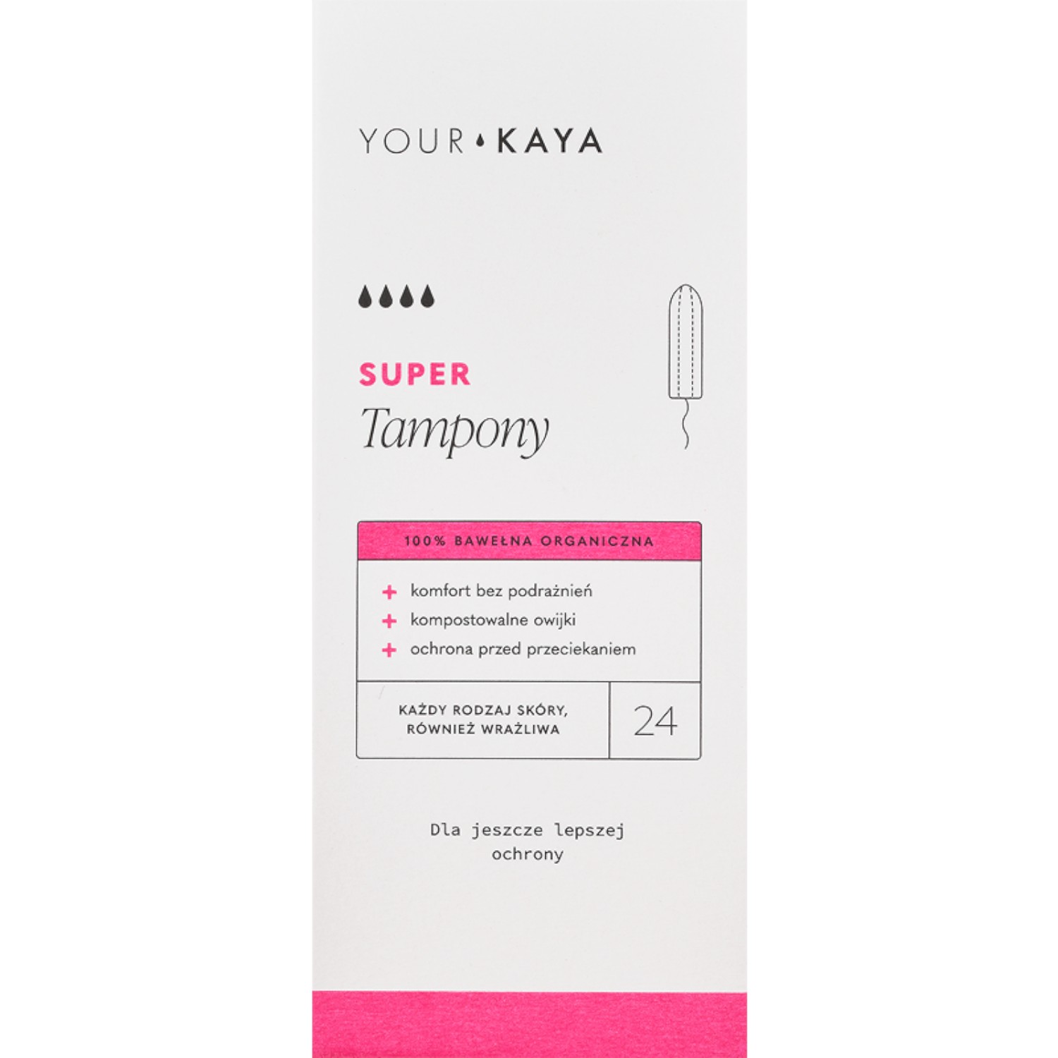 Your Kaya Tampony Super 24 szt.