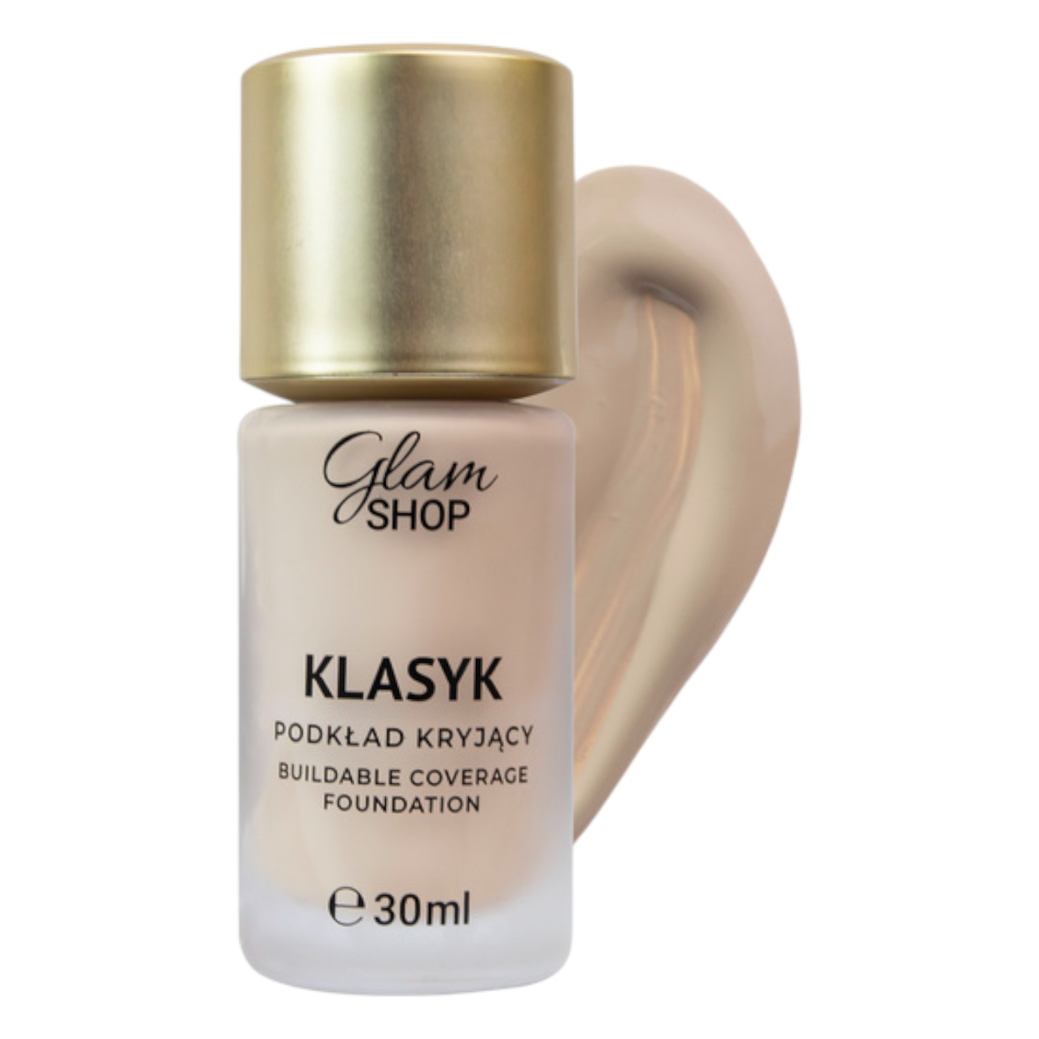 Glam Shop Podkład do twarzy Klasyk Oliwka, 1