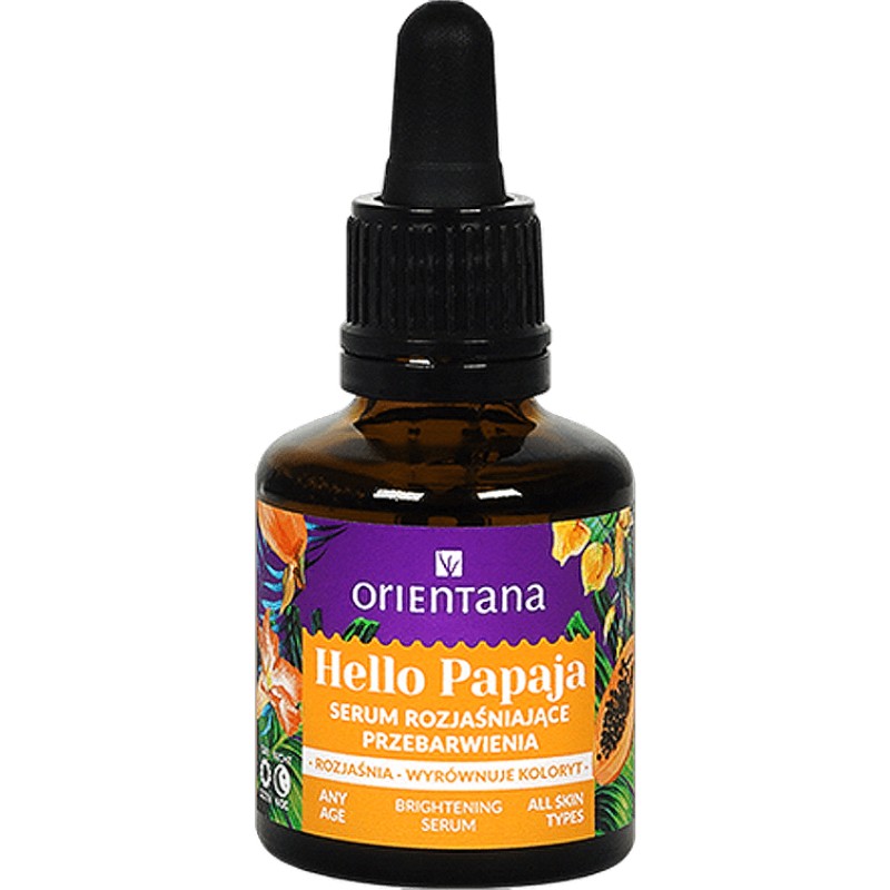 Orientana Hello Papaja Serum rozjaśniające przebarwienia