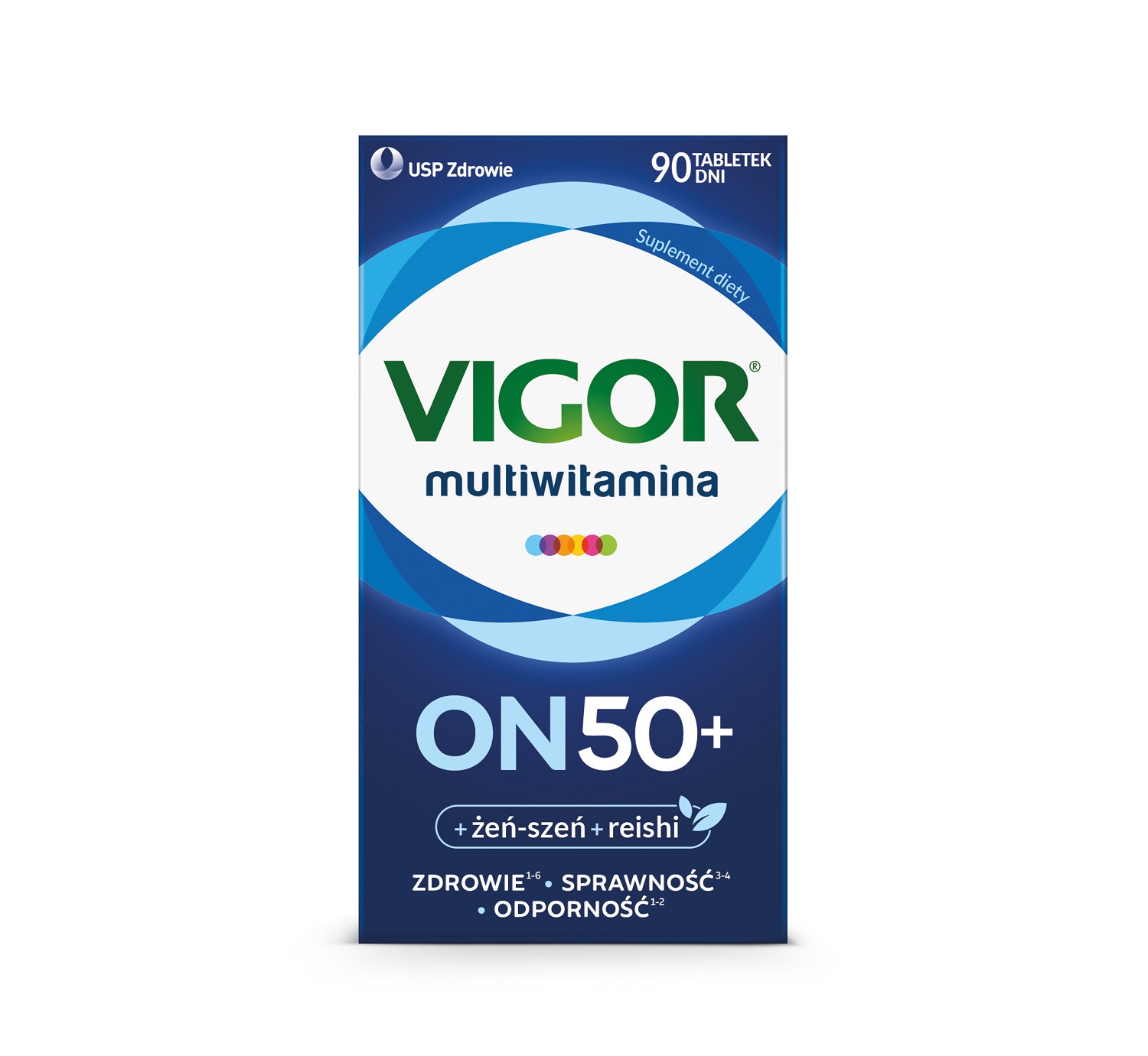 Vigor Multiwitamina 0n 50+ Tabletki