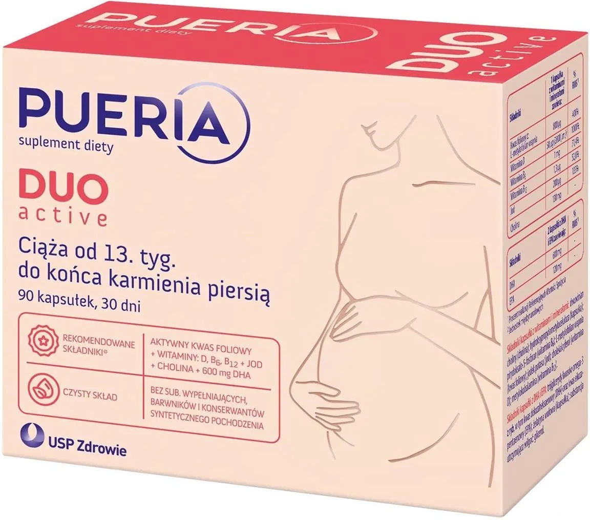 Pueria Duo Active, kapsułki 90 szt.