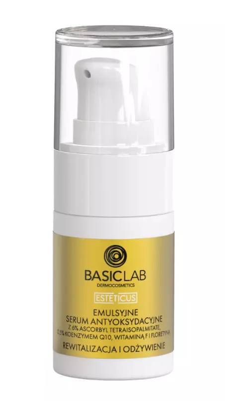 Basiclab Dermocosmetics Esteticus Emulsione Rivitalizzante Viso Con Effetto Antiossidante 30 Ml-image