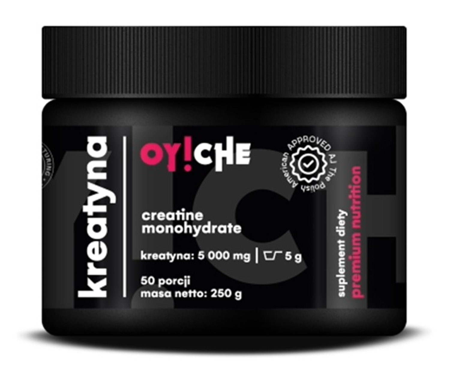 Oyche Kreatyna Bez smaku, proszek 250 g