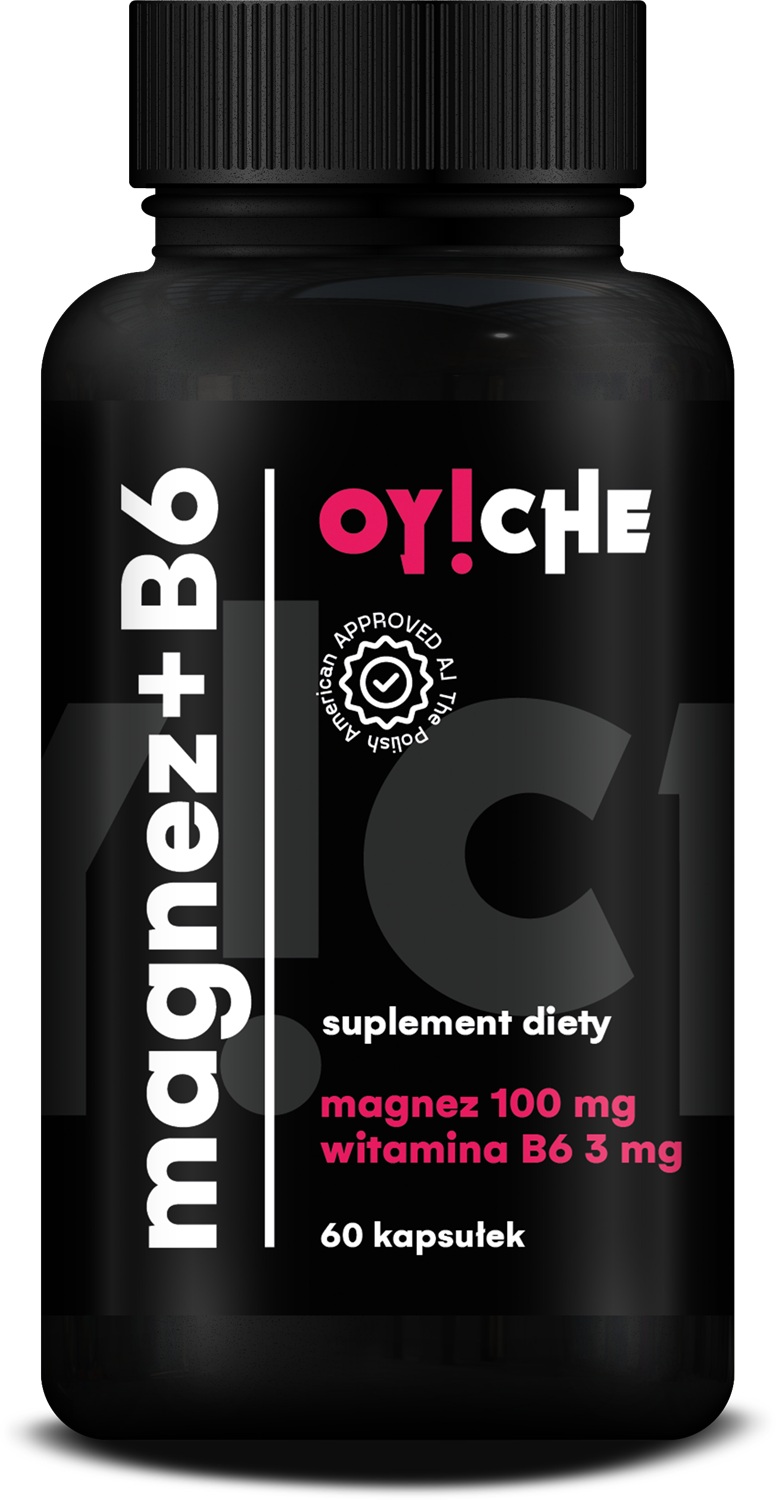 Oyche Magnez + B6, Kapsułki 60 szt