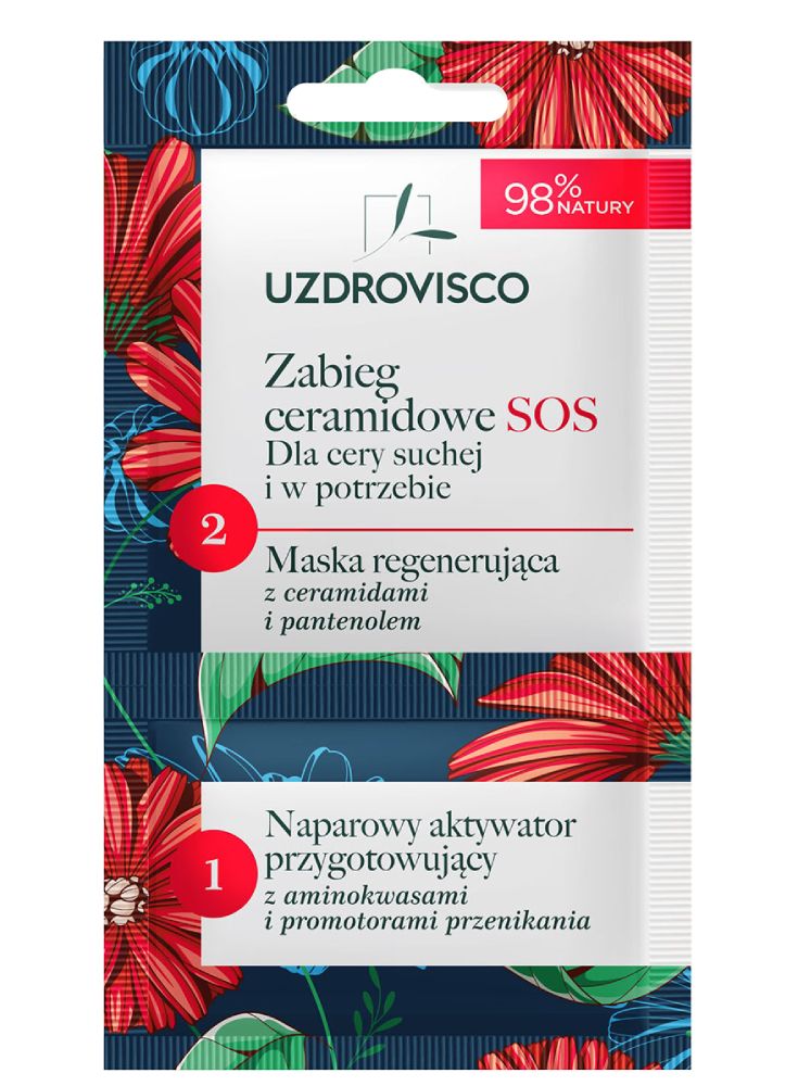 Uzdrovisco Trattamento SOS ai Ceramidi per Pelle Secca e Bisognosa 8 ml 8 ml