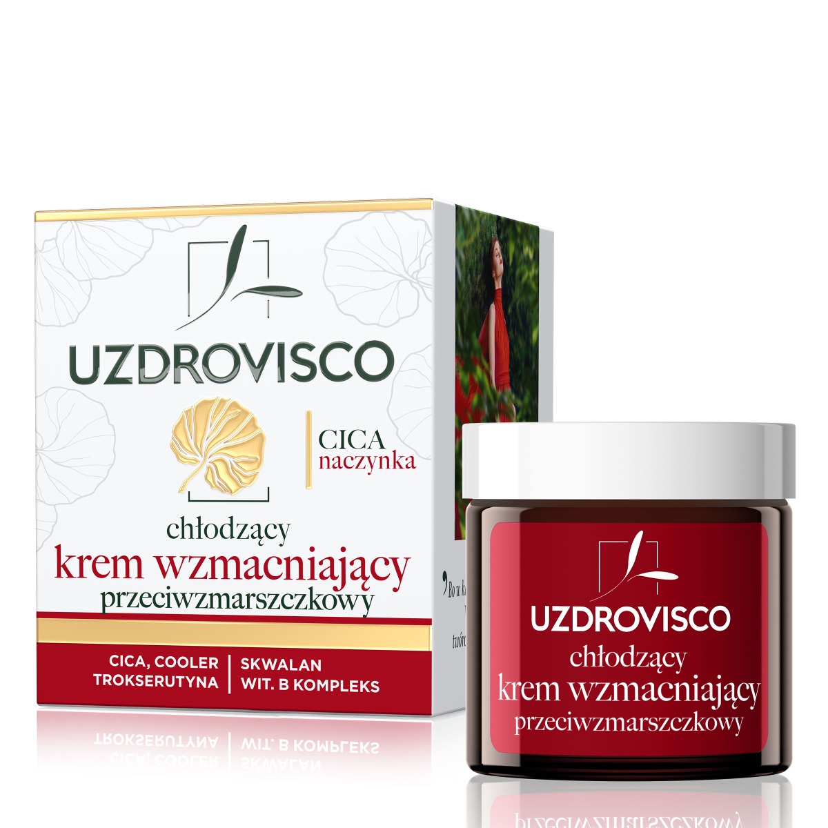 Uzdrovisco Cica Naczynka Krem przeciwzmarszczkowy wzmacniająco-kojący na dzień i na noc 50ml 50 ml