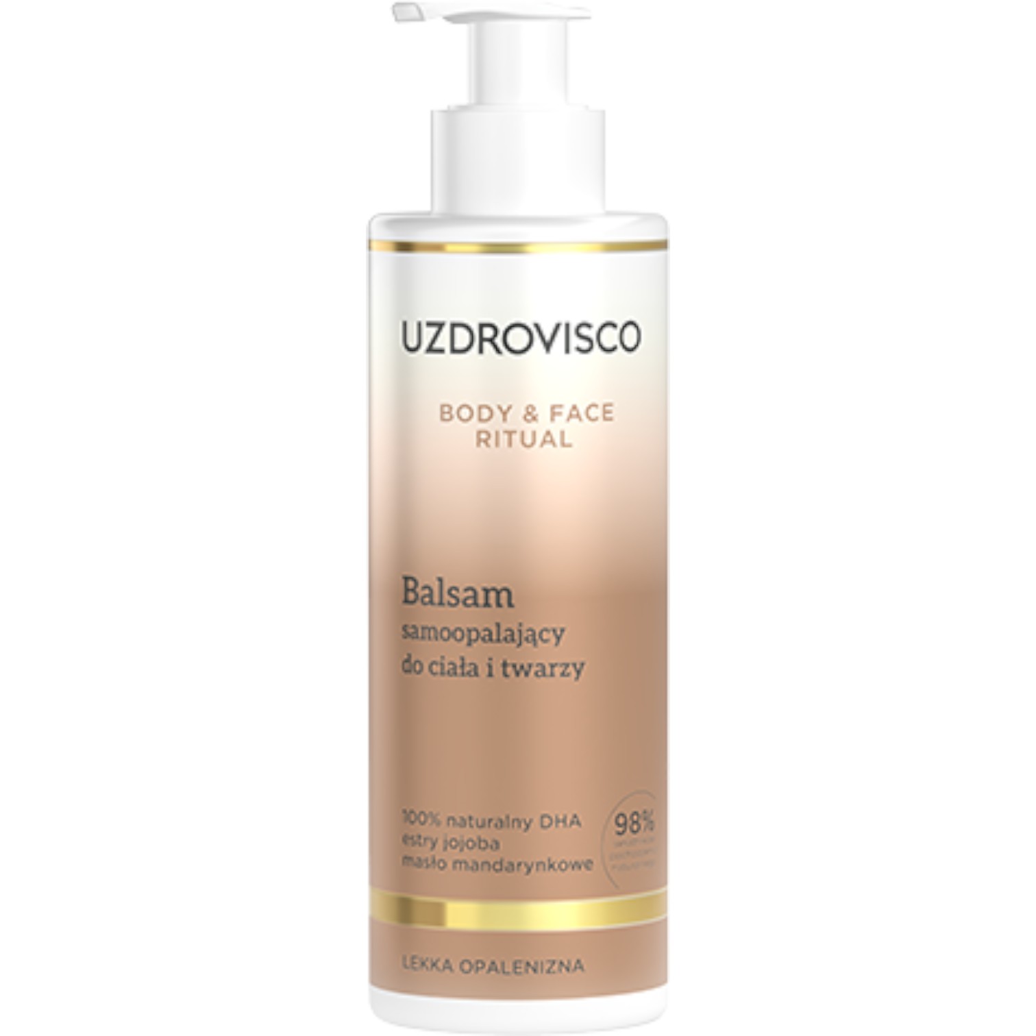 Uzdrovisco Body & Face Ritual Balsam samoopalający do ciała i twarzy 