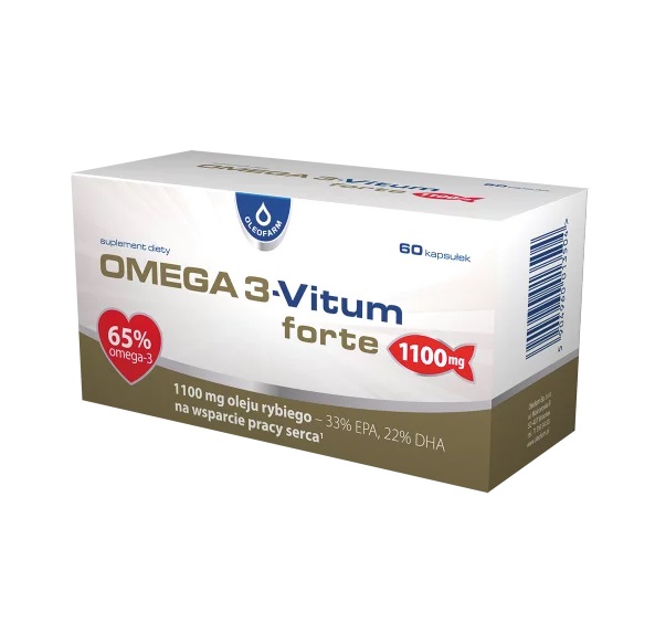Omega 3-Vitum Forte 60 Kapsułek