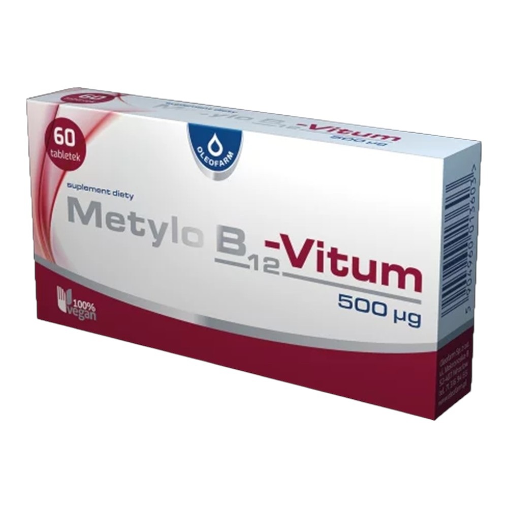  Oleofarm Metylo B12-Vitum, Tabletki 60 szt.