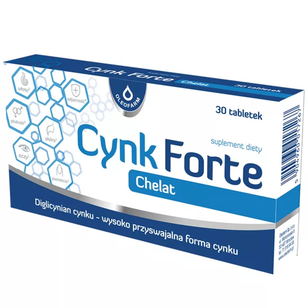 Oleofarm Cynk Forte, tabletki 30 szt