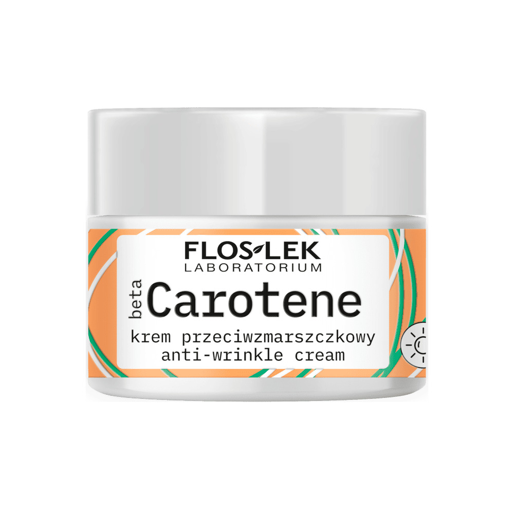 FLOSLEK LABORATORIUM betaCAROTENE  Krem przeciwzmarszczkowy na dzień i na noc, 50 ml