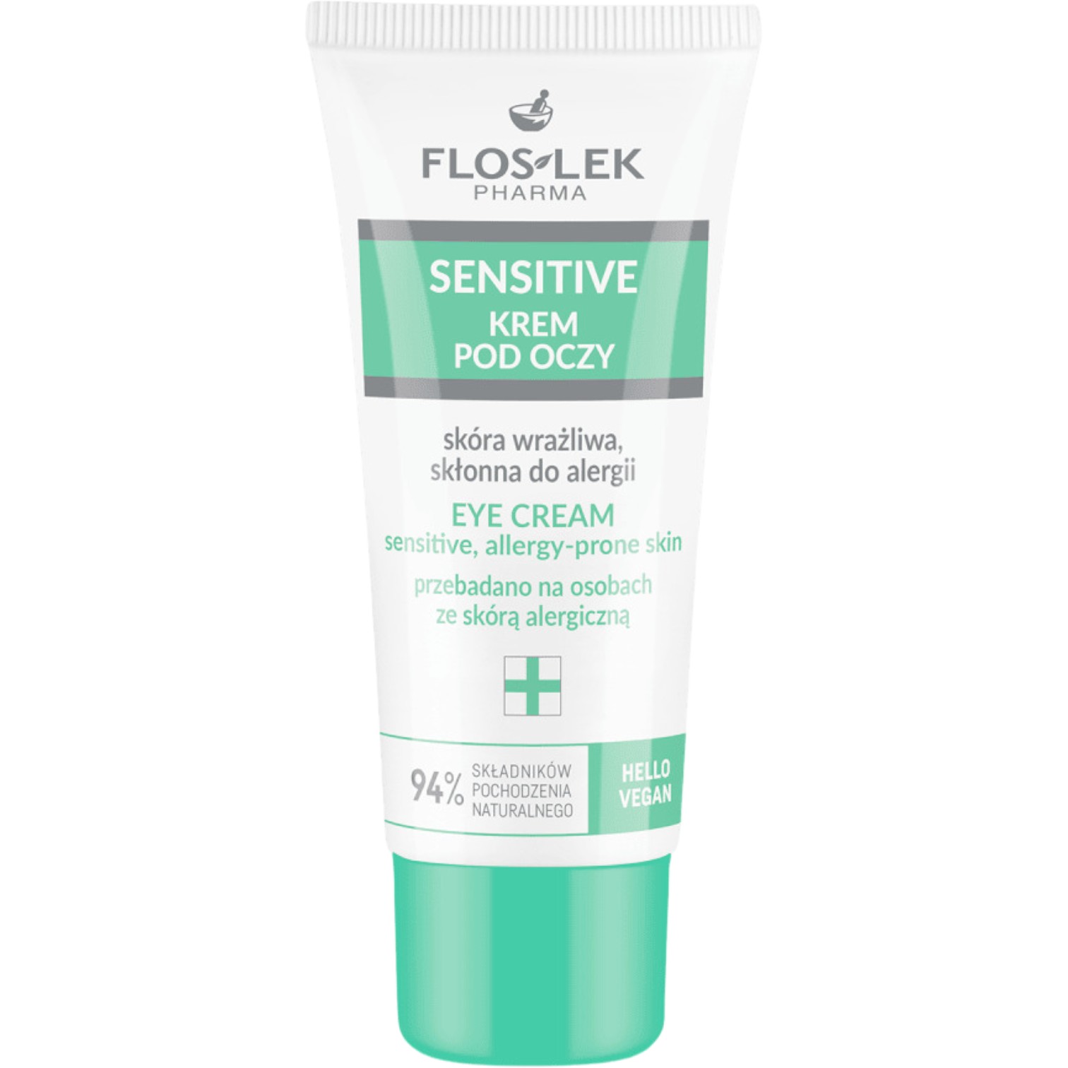 Flos-Lek Sensitive Krem pod oczy do skóry wrażliwej, 30 ml