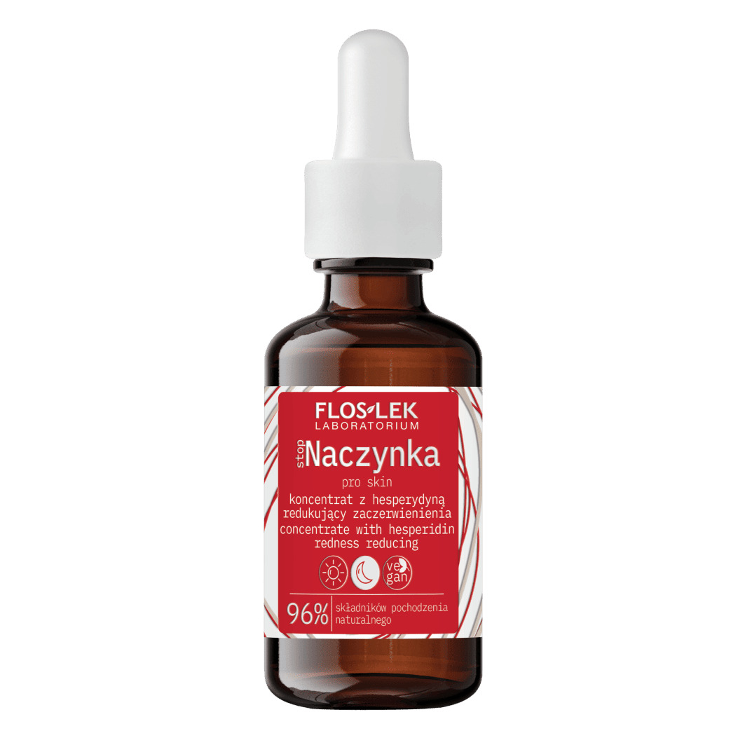 FLOSLEK LABORATORIUM stopNACZYNKA Koncentrat z hesperydyną redukujący zaczerwienienia, 30 ml