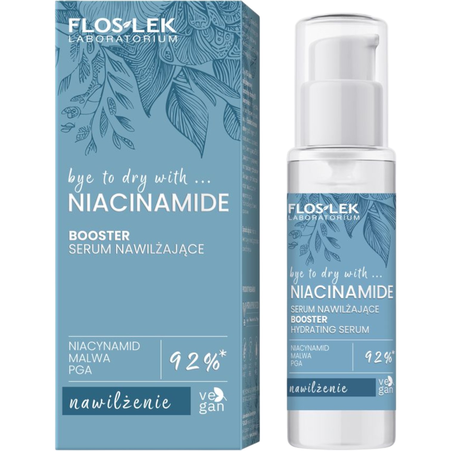 Flos-Lek Niacinamide Booster Serum nawilżające, 30 ml