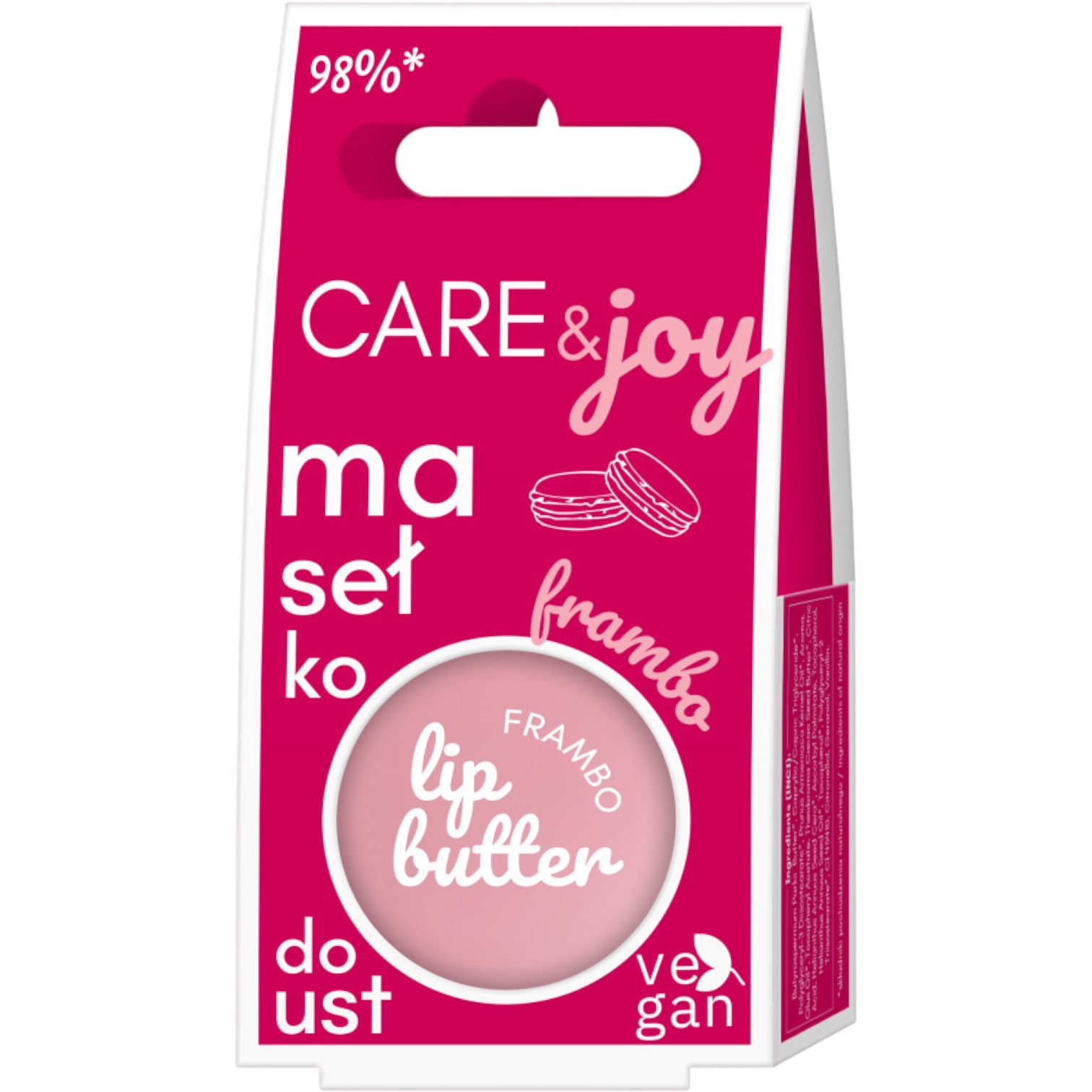 Flos-Lek Lip Care Masełko do ust Frambo, 10 g