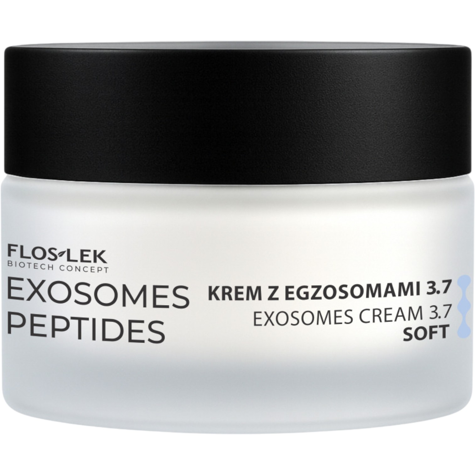 Flos-Lek Exosomes Peptides Krem z egzosomami do twarzy spłycający zmarszczki Soft 3.7, 50 ml