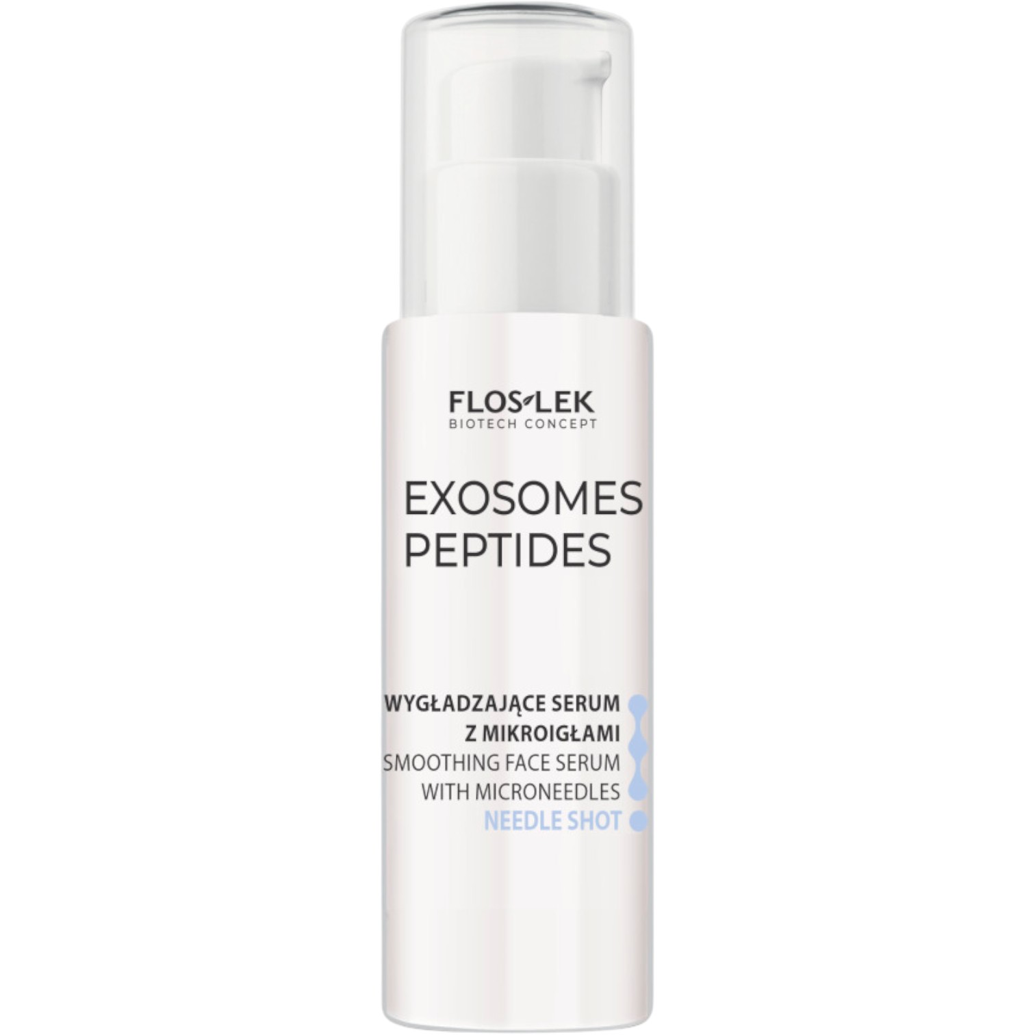 Flos-Lek Exosomes Peptides Wygładzające serum do twarzy z mikroigłami