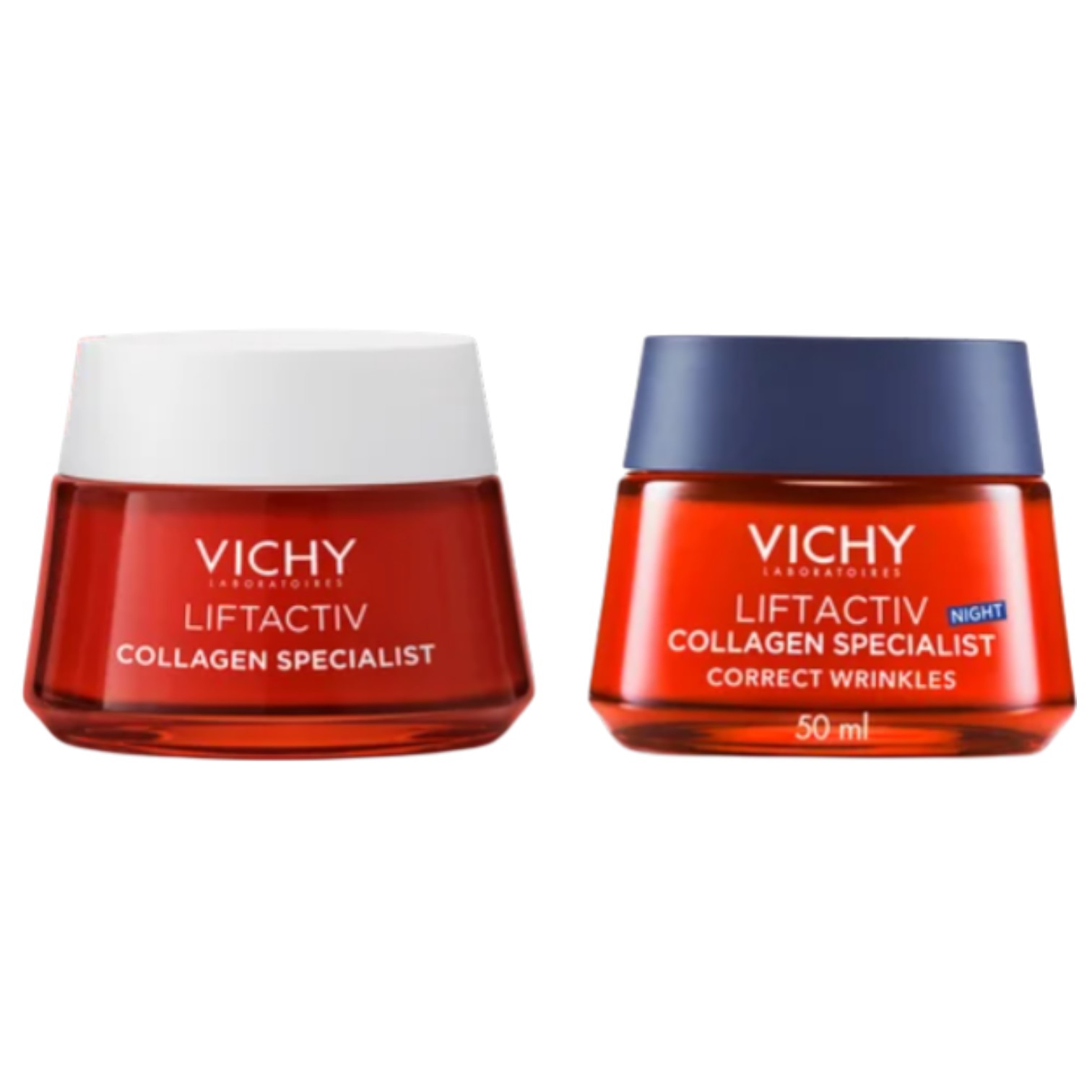 Vichy zestaw: Liftactiv Collagen Specialist, Krem na dzień 50ml + Krem na noc 50ml