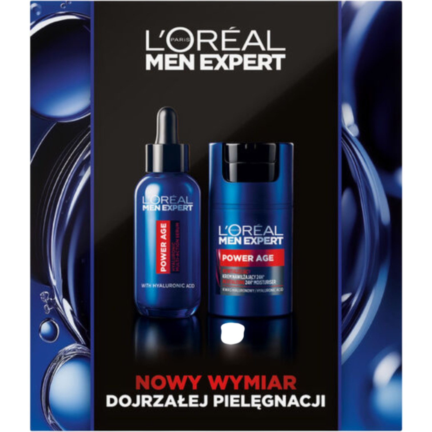 Loreal Men Expert set Power Age: Siero 30ml + Crema viso 50ml