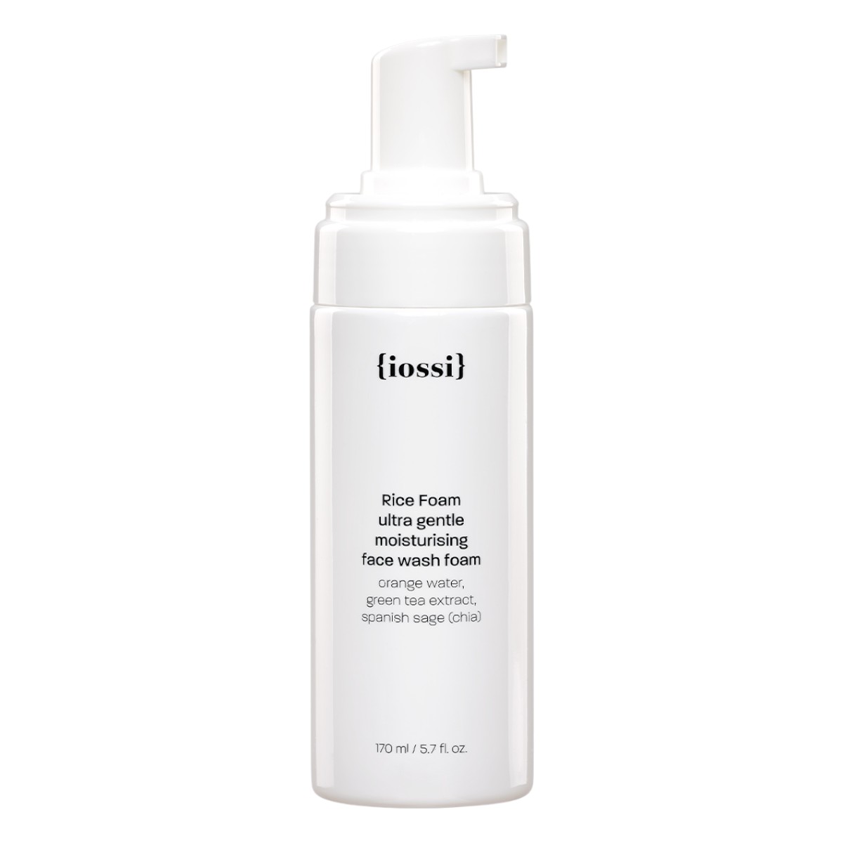 Iossi Piana Ryżowa Nawilżająca delikatna pianka do mycia twarzy