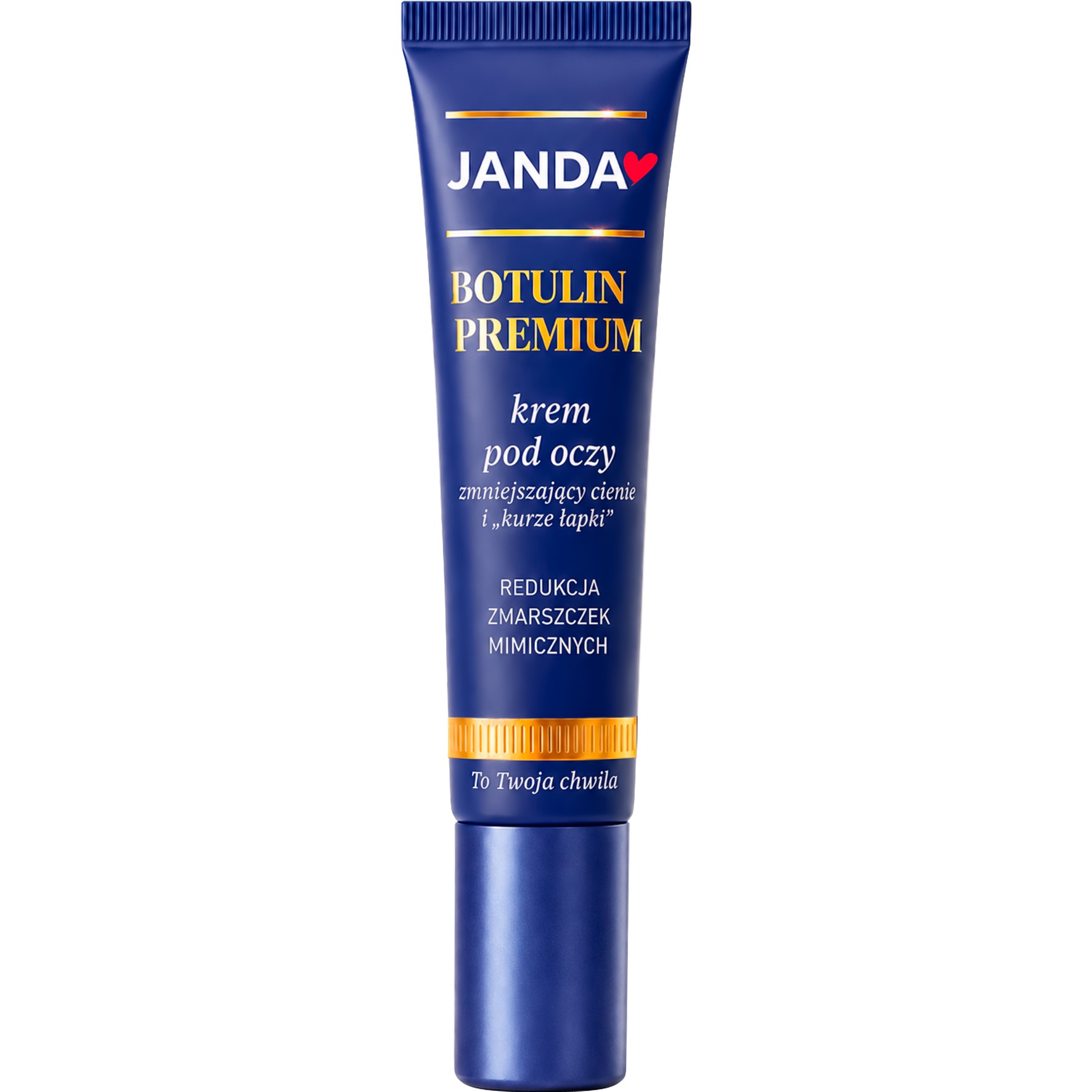 Janda Botulin Premium Krem pod oczy zmniejszający cienie i kurze łapki, 15 ml