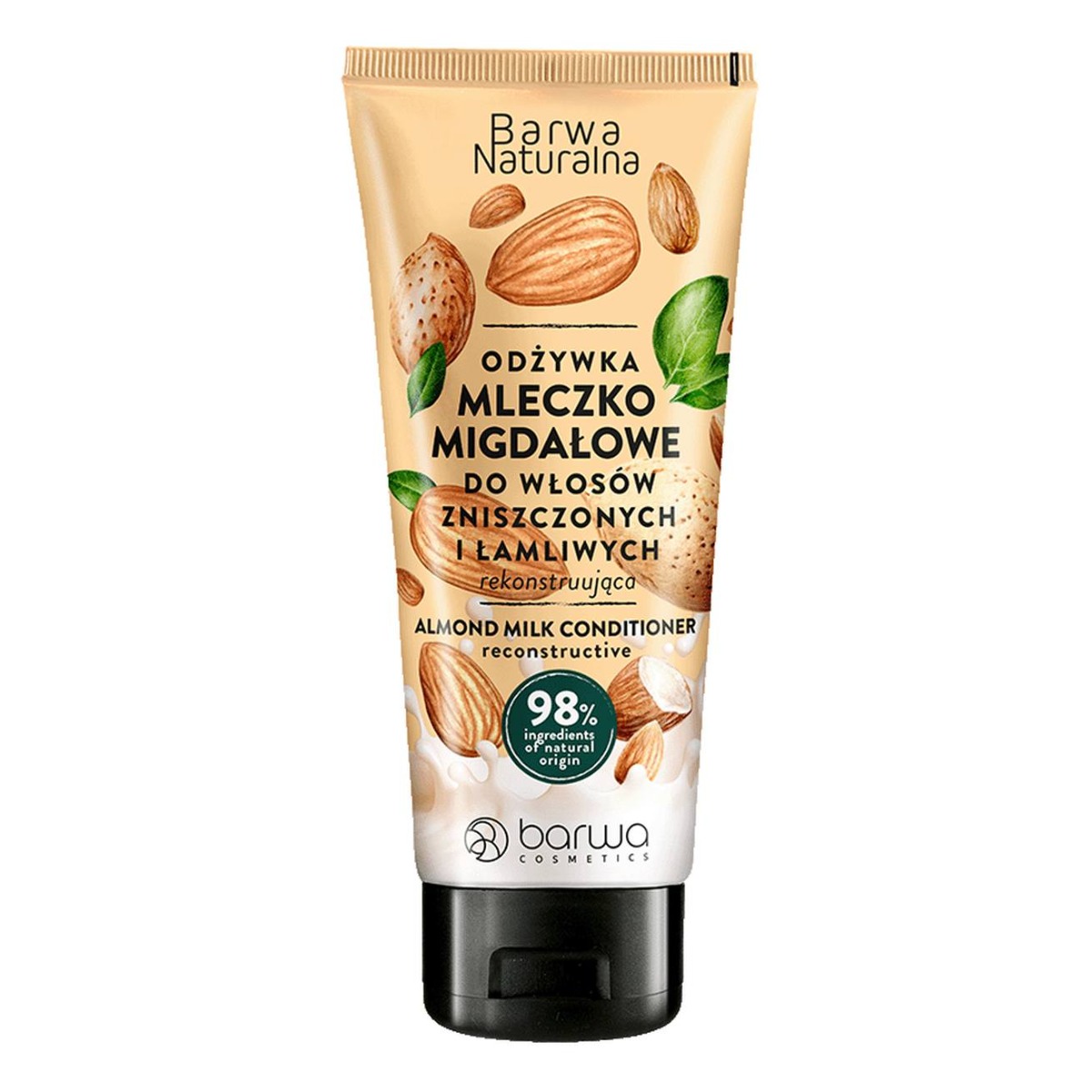 Barwa Naturalna Mleczko Migdałowe Odżywka do włosów
