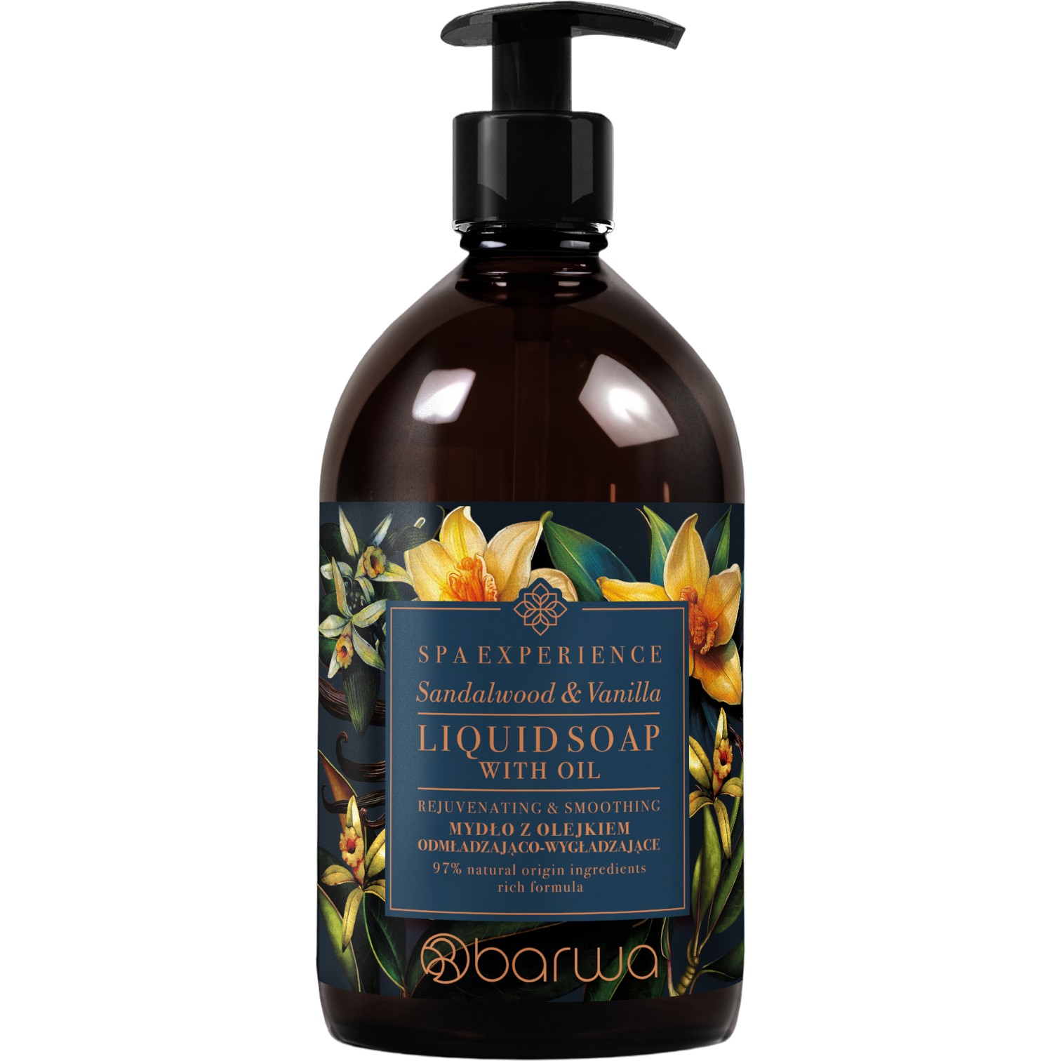 Barwa Spa Experience Mydło w płynie, Sandalwood & Vanilla