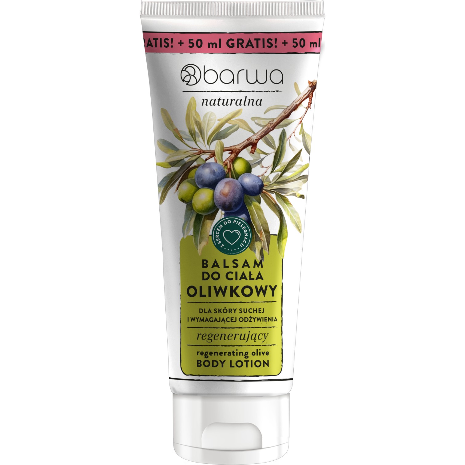 Barwa Naturalna Balsam do ciała, oliwkowy