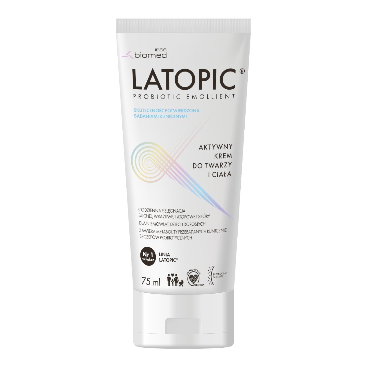 Latopic Krem do twarzy i ciała, 75 ml 