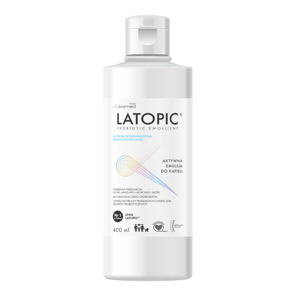 Latopic Emulsja do kąpieli, 400 ml 400 ml