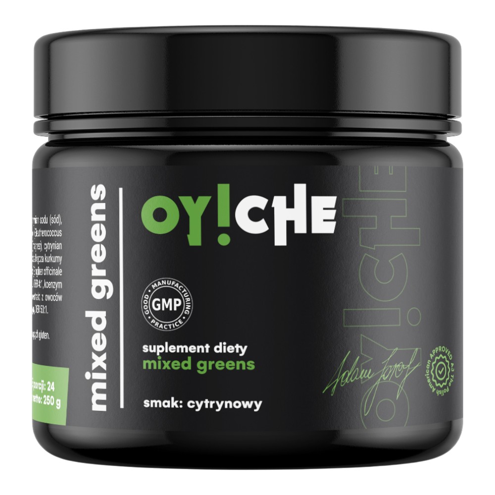 Oyche Mixed Greens Proszek, 250 g