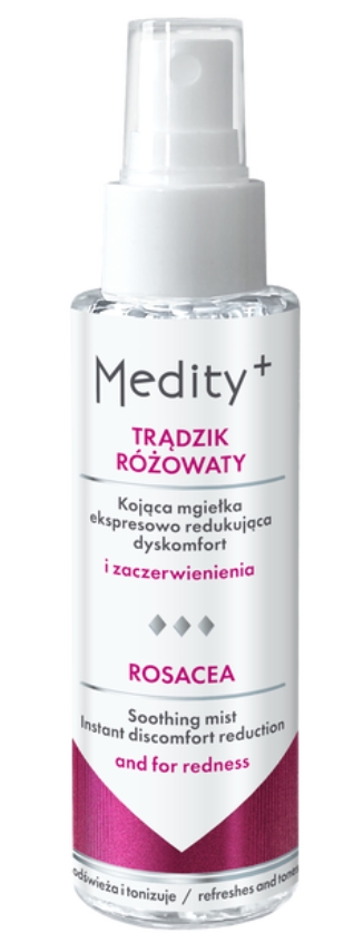 Ava Medity+ Trądzik różowaty Kojąca mgiełka   