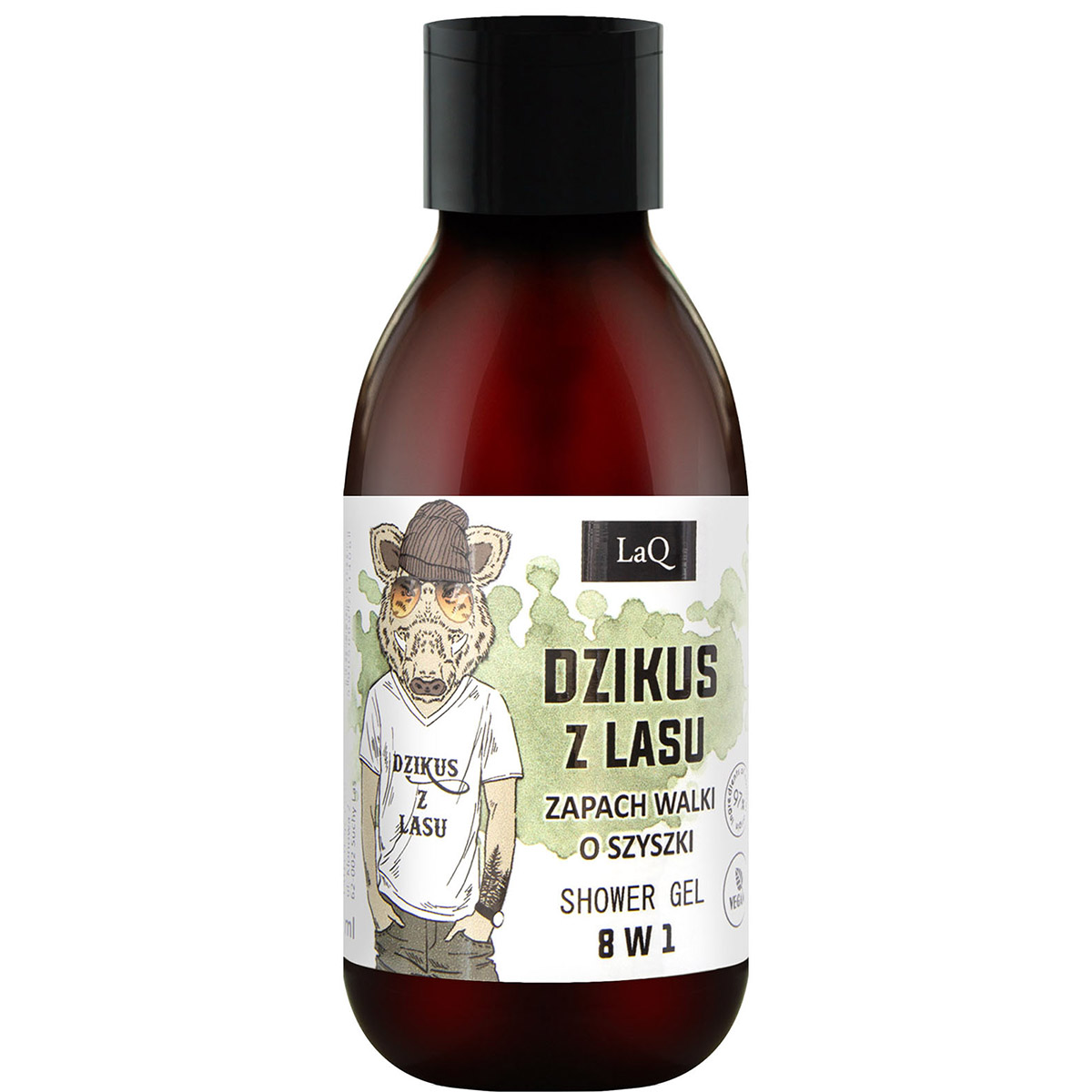 Laq Dzikus z Lasu Żel pod prysznic 8w1, Travel