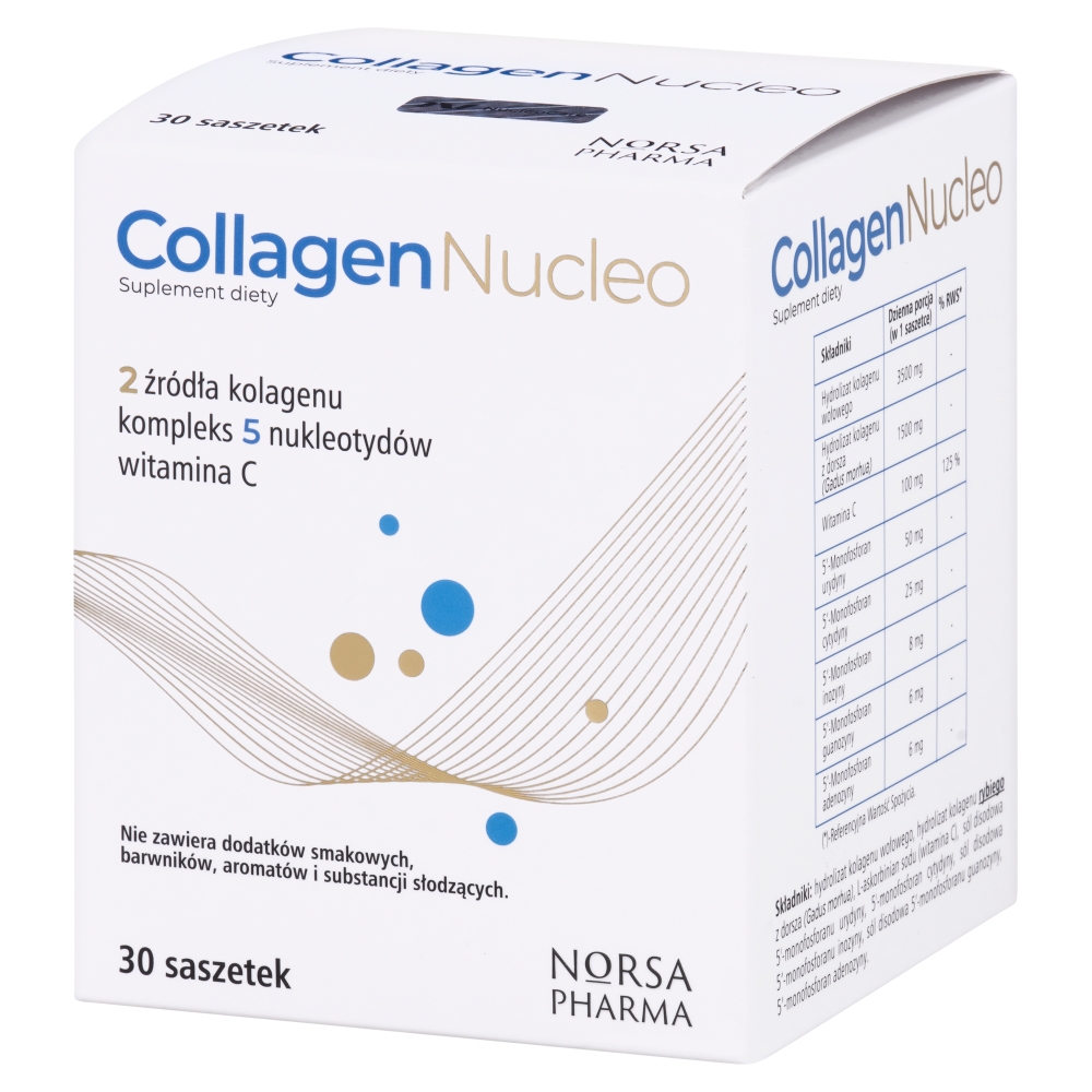 Collagen Nucleo, proszek, 30 sasz.
