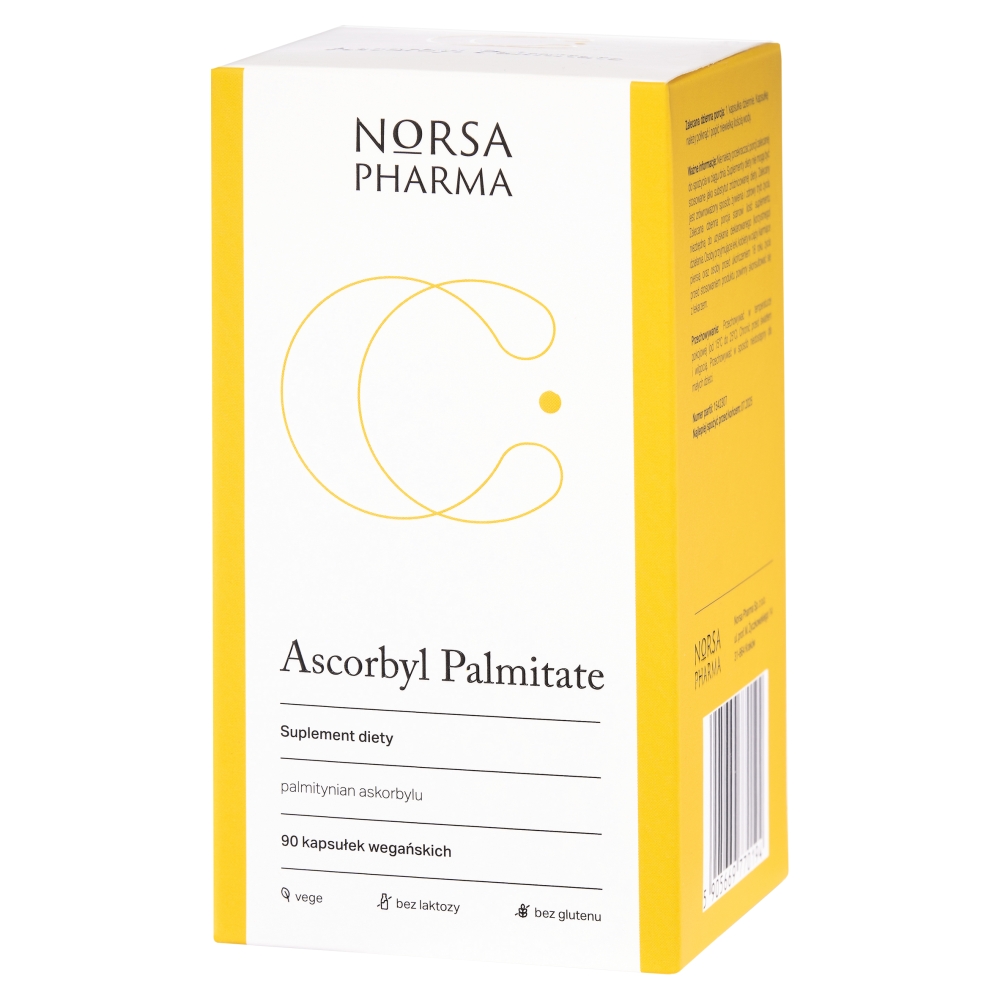  Norsa Pharma Ascorbyl Palmitate, kapsułki, 90 szt.