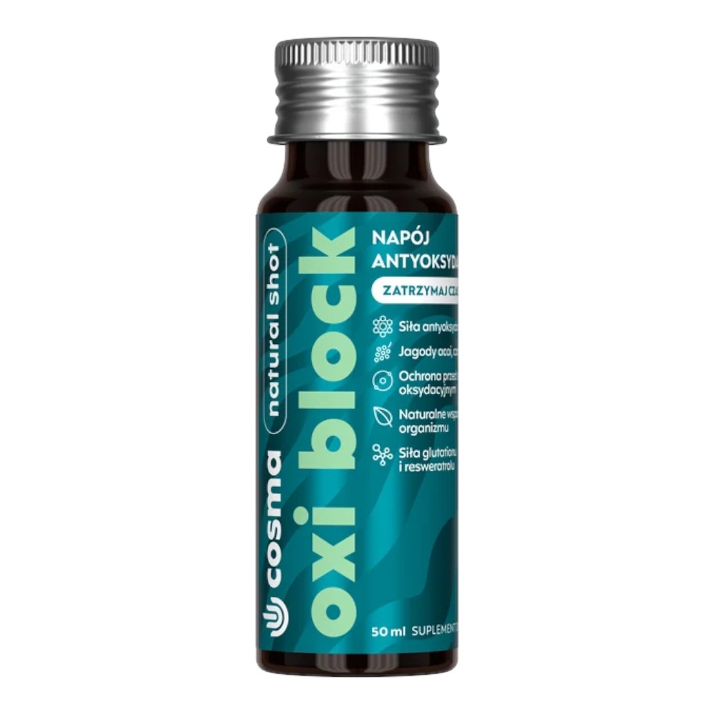 Cosma Natural Shot Oxi Block Płyn, 50 ml