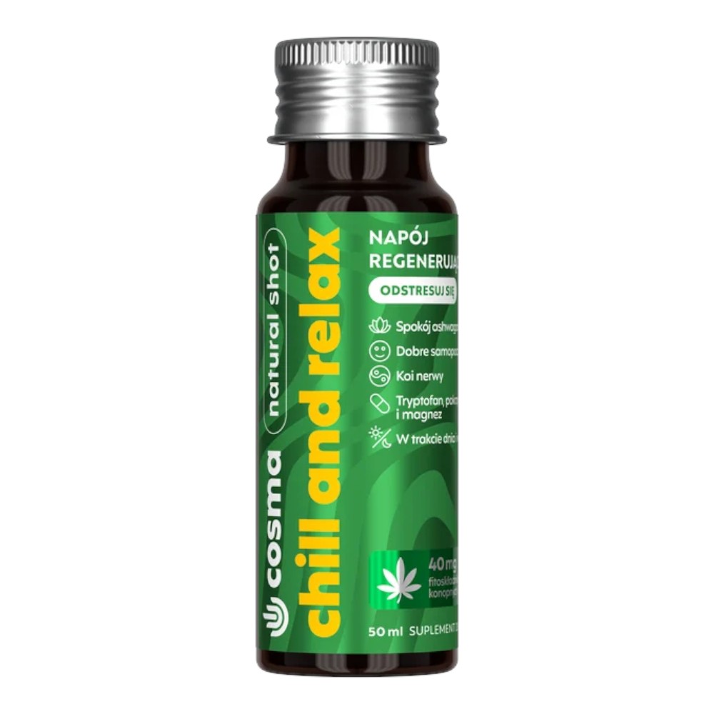 Cosma Natural Shot Chill And Relax Płyn, 50 ml