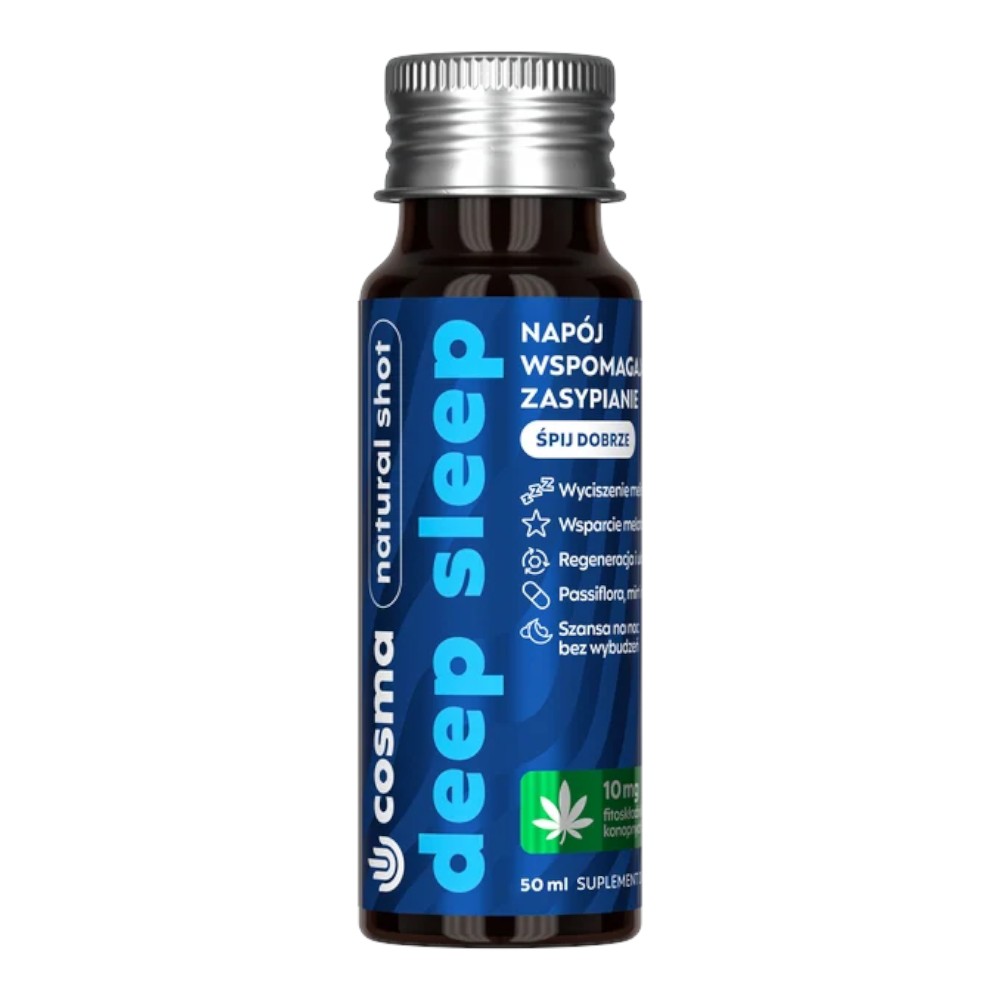 Cosma Natural Shot Deep Sleep Płyn, 50 ml
